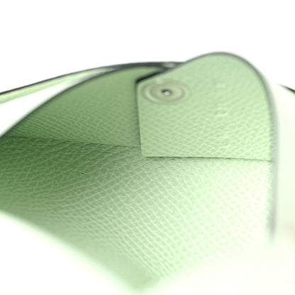 Hermes Epsom Calvi Card Case Vert Fizz 6 of 10