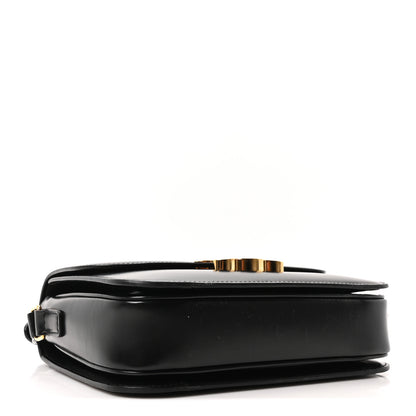 Celine Shiny Calfskin Medium Triomphe Black 4 of 10