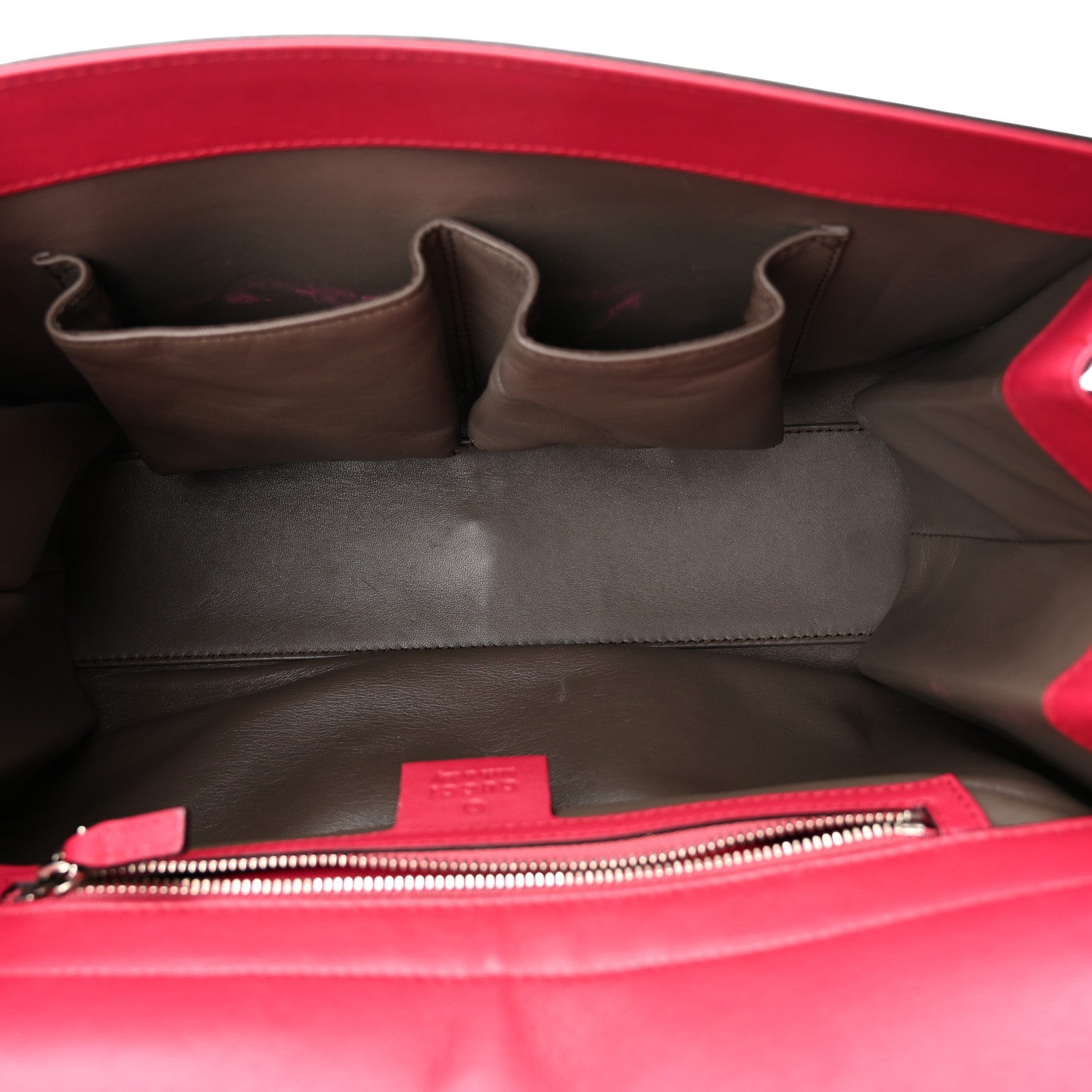 Gucci Moon Calfskin Medium Interlocking G Shoulder Bag Petunia 5 of 12