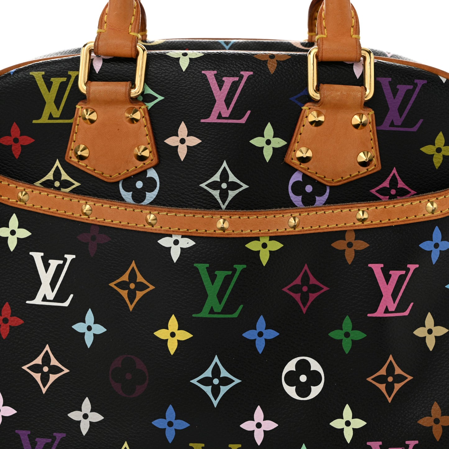 Monogram Multicolor Trouville Black