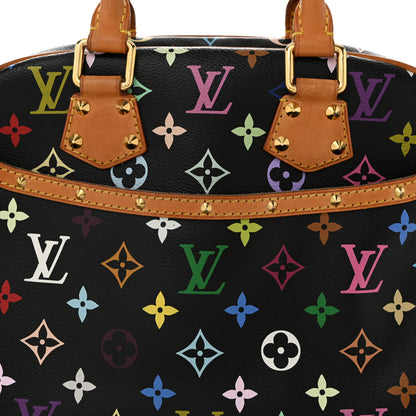 Louis Vuitton Monogram Multicolor Trouville Black 7 of 9