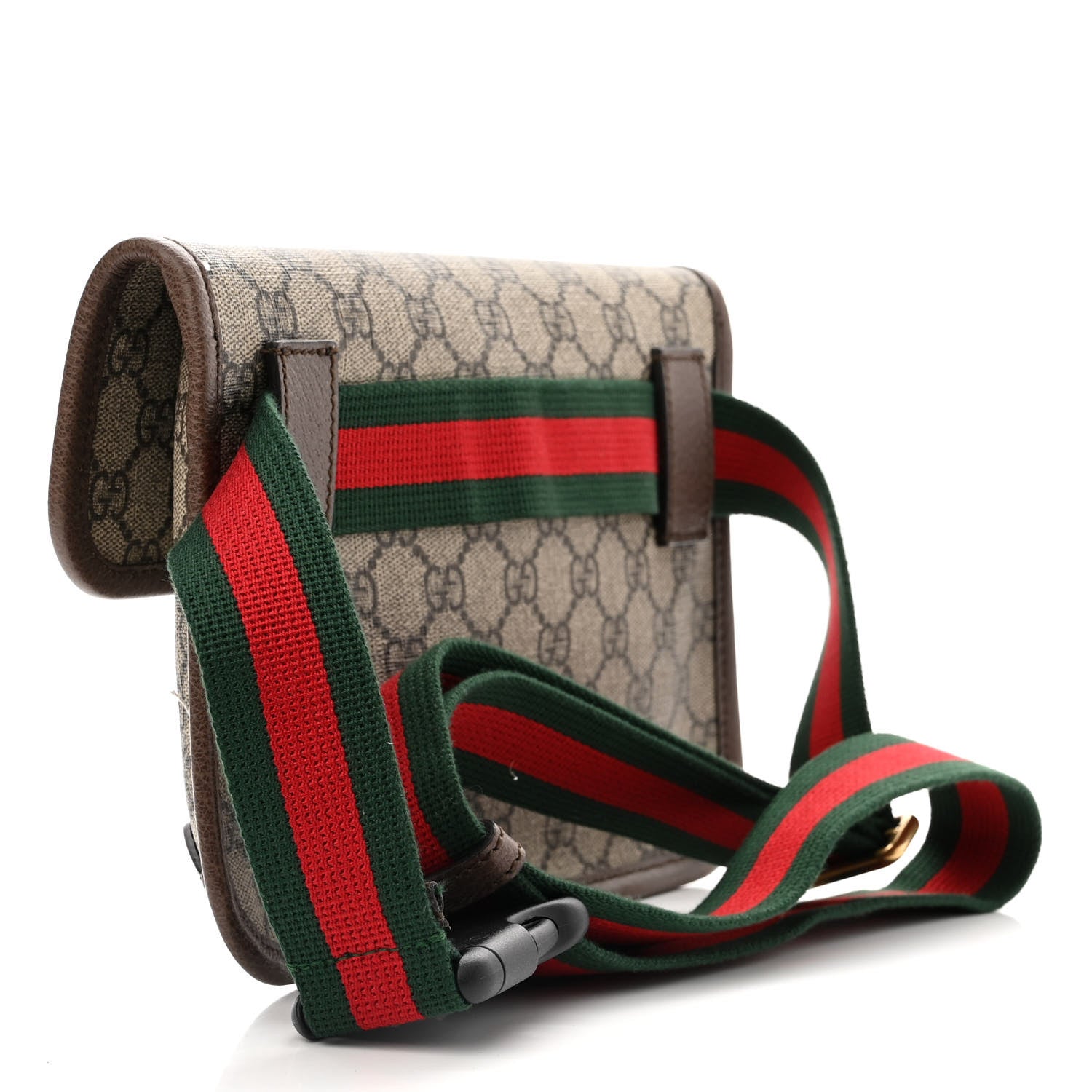 Gucci GG Supreme Monogram Neo Vintage Web Belt Bag Brown 3 of 10