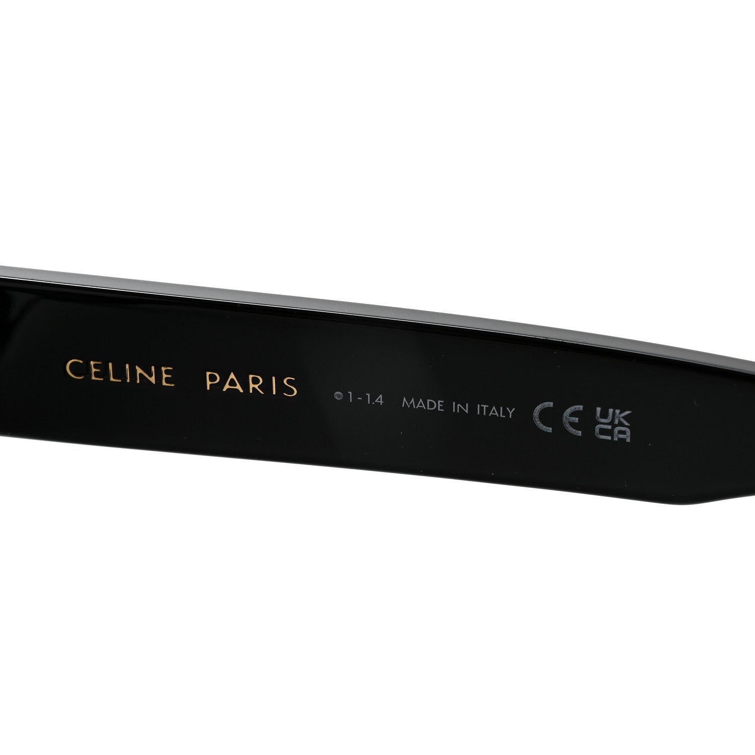 Celine Acetate Triomphe 01 Sunglasses CL 40238U Black 6 of 8