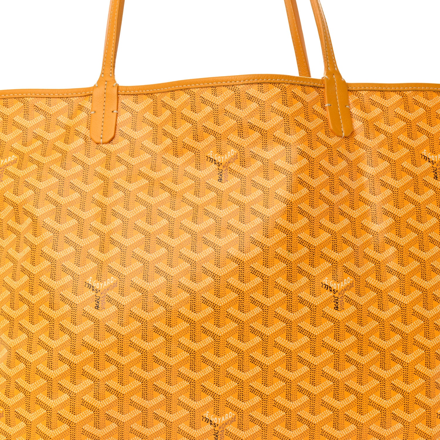 Goyard Goyardine Saint Louis GM Yellow 9 of 11