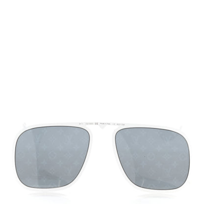 Louis Vuitton Monogram Satellite Clip-On Lenses White 2 of 4