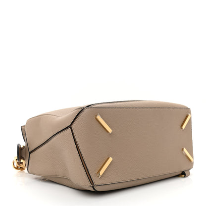 Loewe Grained Calfskin Medium Puzzle Bag Sand Mink 4 of 8