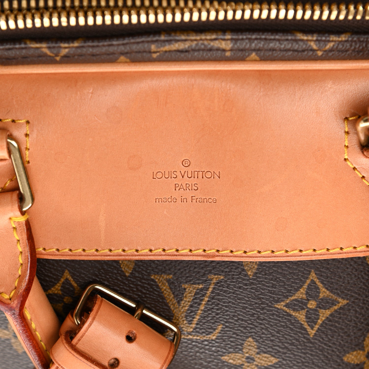 Louis Vuitton Monogram Alize 2 Compartment Luggage Travel Bag 7 of 19