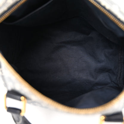 Louis Vuitton Monogram Idylle Speedy Bandouliere 30 Encre 5 of 9