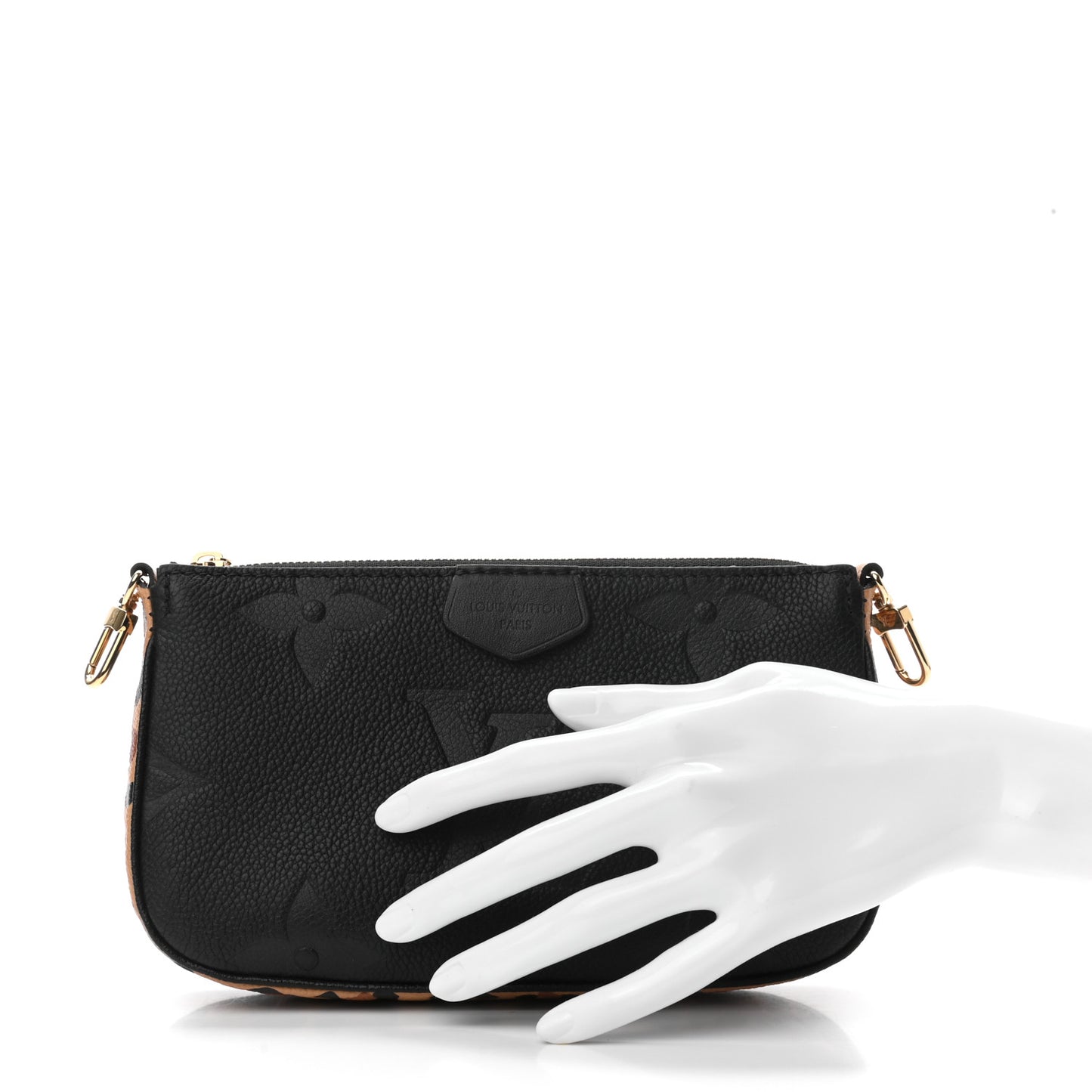 Empreinte Monogram Giant Wild At Heart Multi Pochette Accessories Mini Pochette Black