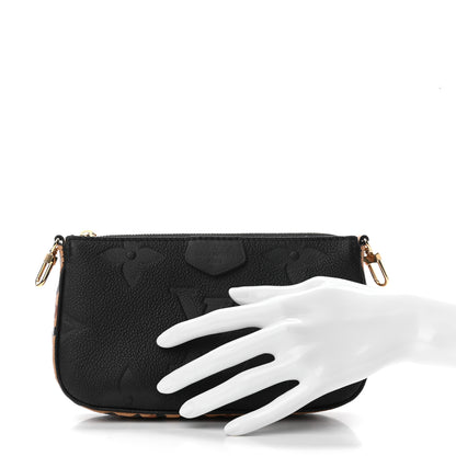 Louis Vuitton Empreinte Monogram Giant Wild At Heart Multi Pochette Accessories Mini Pochette Black 2 of 6