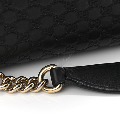 Gucci Microguccissima Medium Emily Chain Shoulder Bag Black 11 of 11