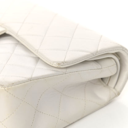Chanel Lambskin Quilted Small Double Flap White 14 of 23