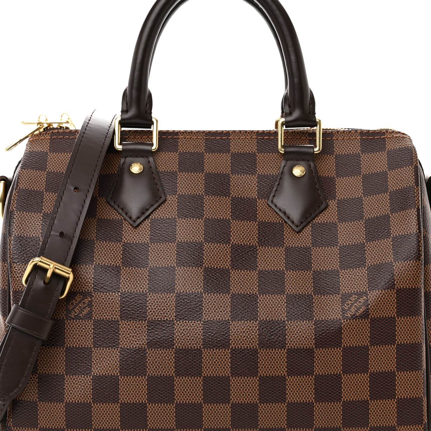 Damier Ebene Speedy Bandouliere 25