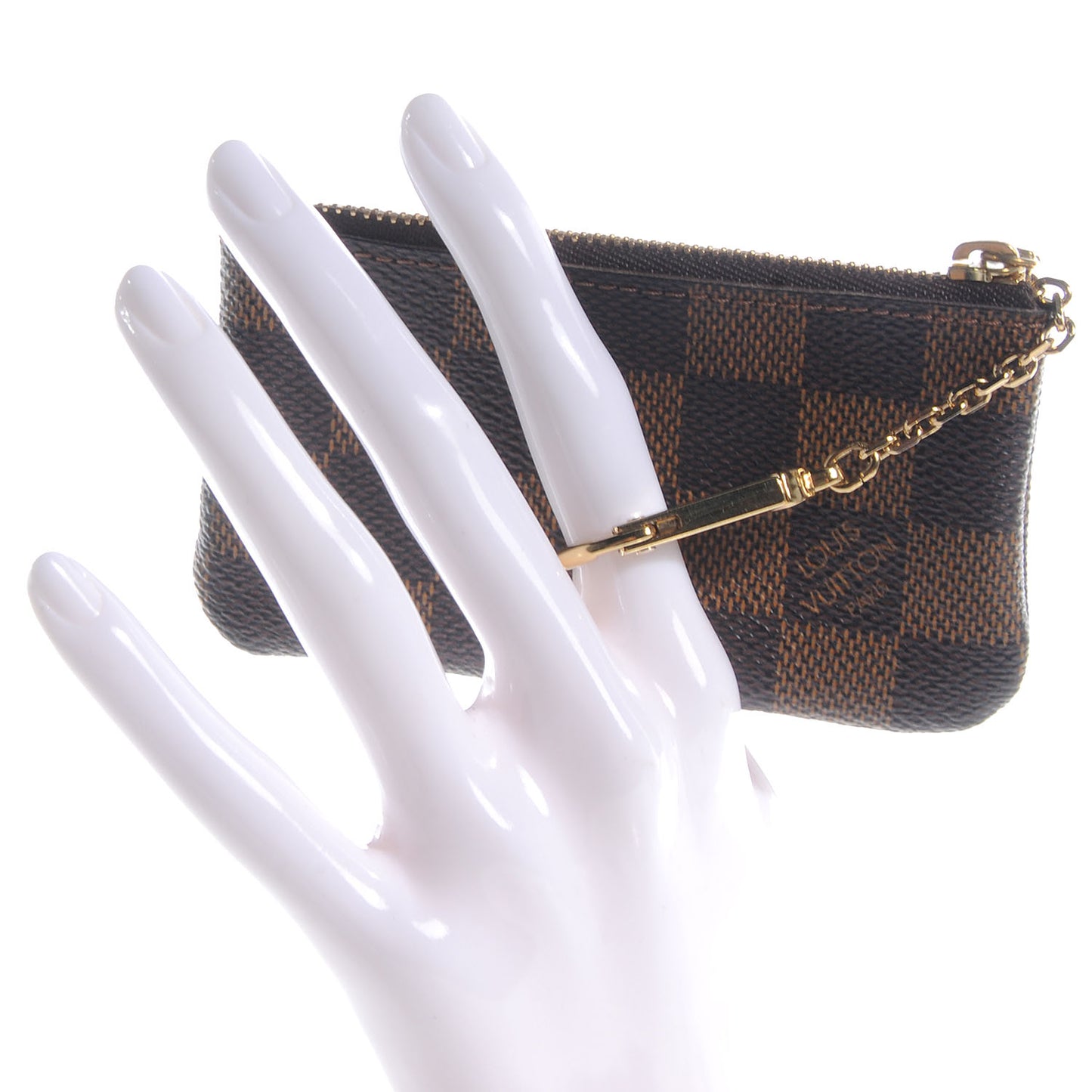 Damier Ebene Key Pouch
