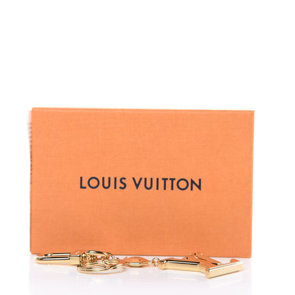 Louis Vuitton LV Facettes Bag Charm Key Holder Gold 3 of 3