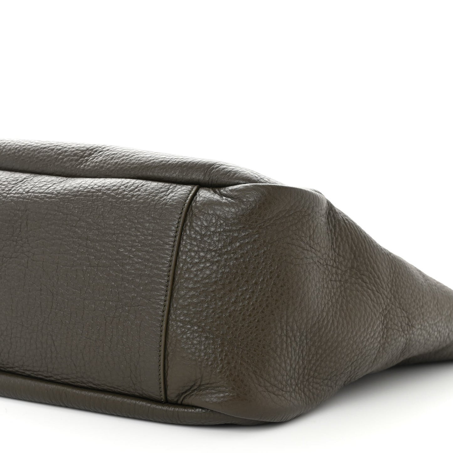Grained Deerskin Bea Tote Musk