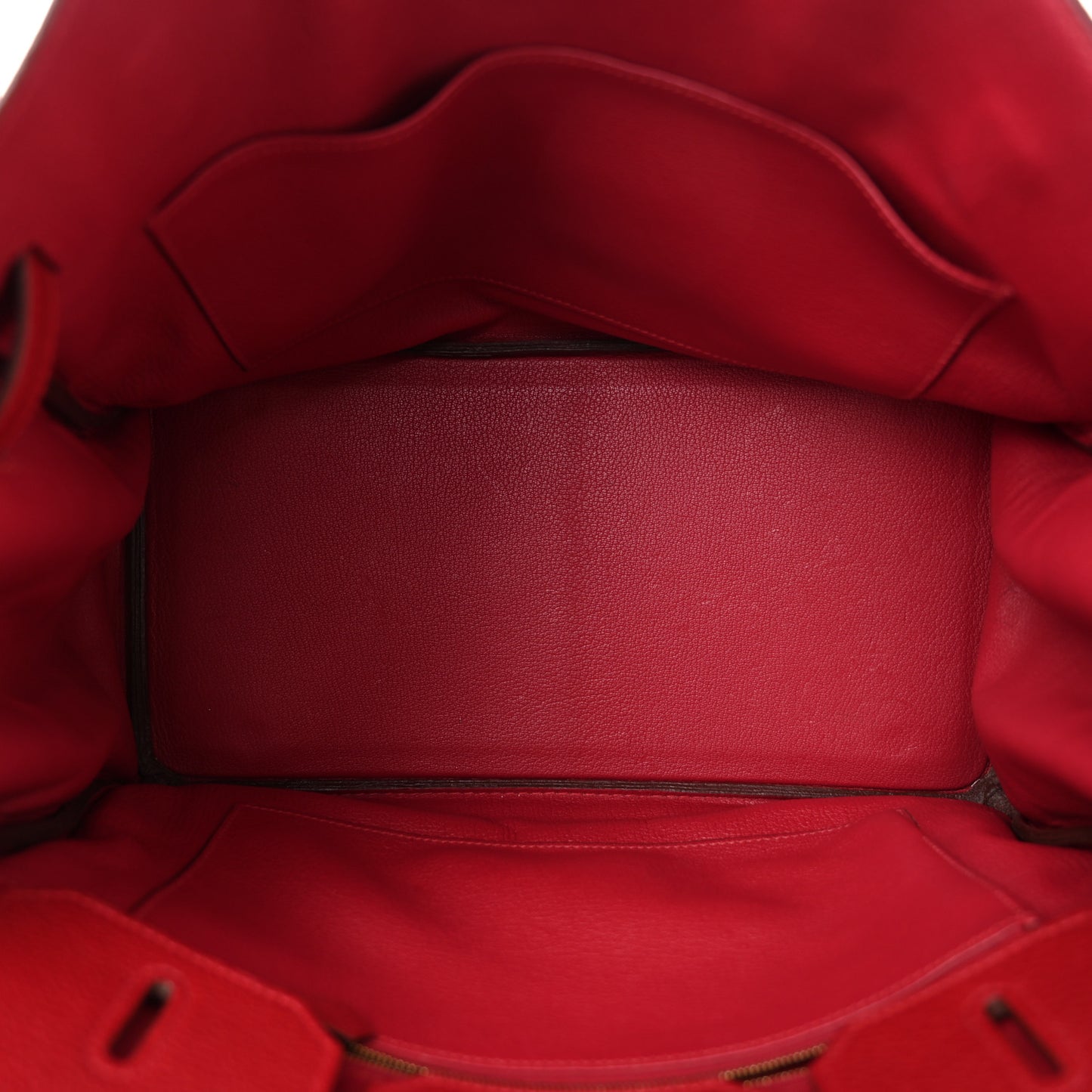 Taurillon Clemence Birkin 35 Rouge Vif