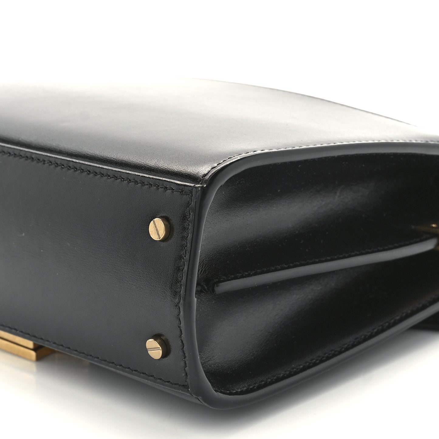Grain de Poudre Mini Classic Monogram Cassandra Top Handle Black