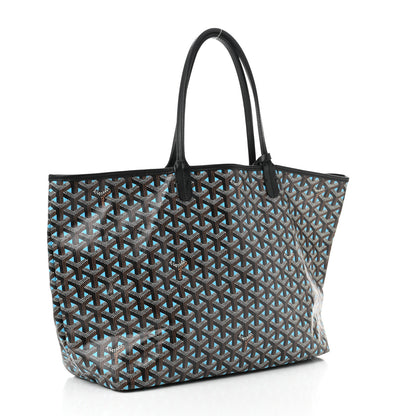 Goyard Goyardine Saint Louis Claire Voie PM Black Blue 4 of 13