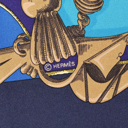 Hermes Silk L'Instruction Du Roy Scarf 90 7 of 8
