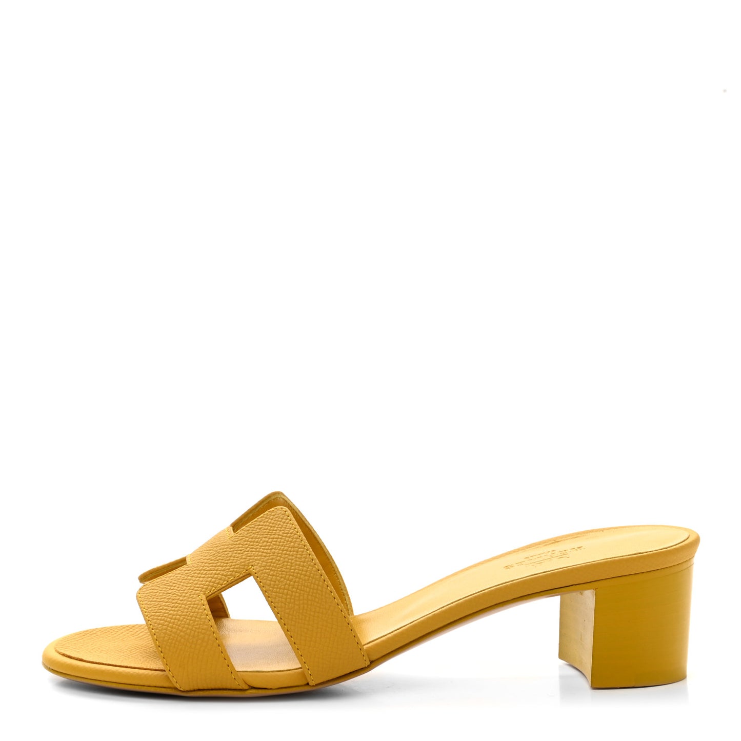 Epsom Oasis Sandals 36.5 Jaune Sable