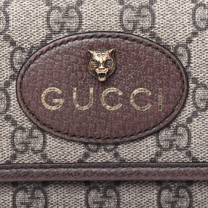 Gucci GG Supreme Monogram Neo Vintage Web Belt Bag Brown 19 of 22