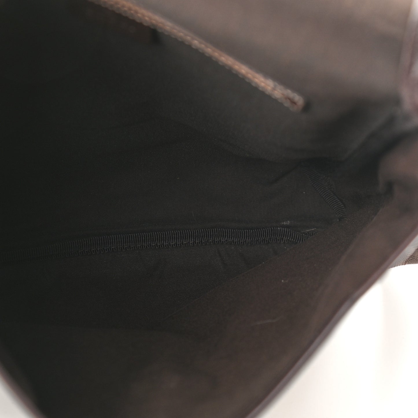 GG Plus Monogram Small Flap Messenger Bag Beige Dark Brown