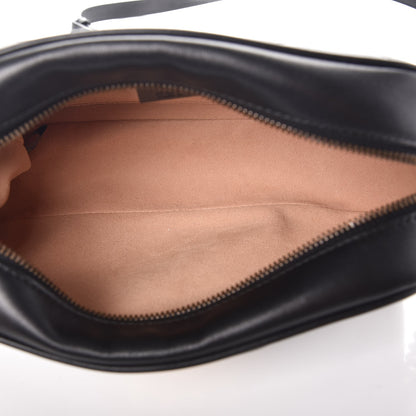 Gucci Calfskin Matelasse Small GG Marmont Chain Shoulder Bag Black 5 of 7