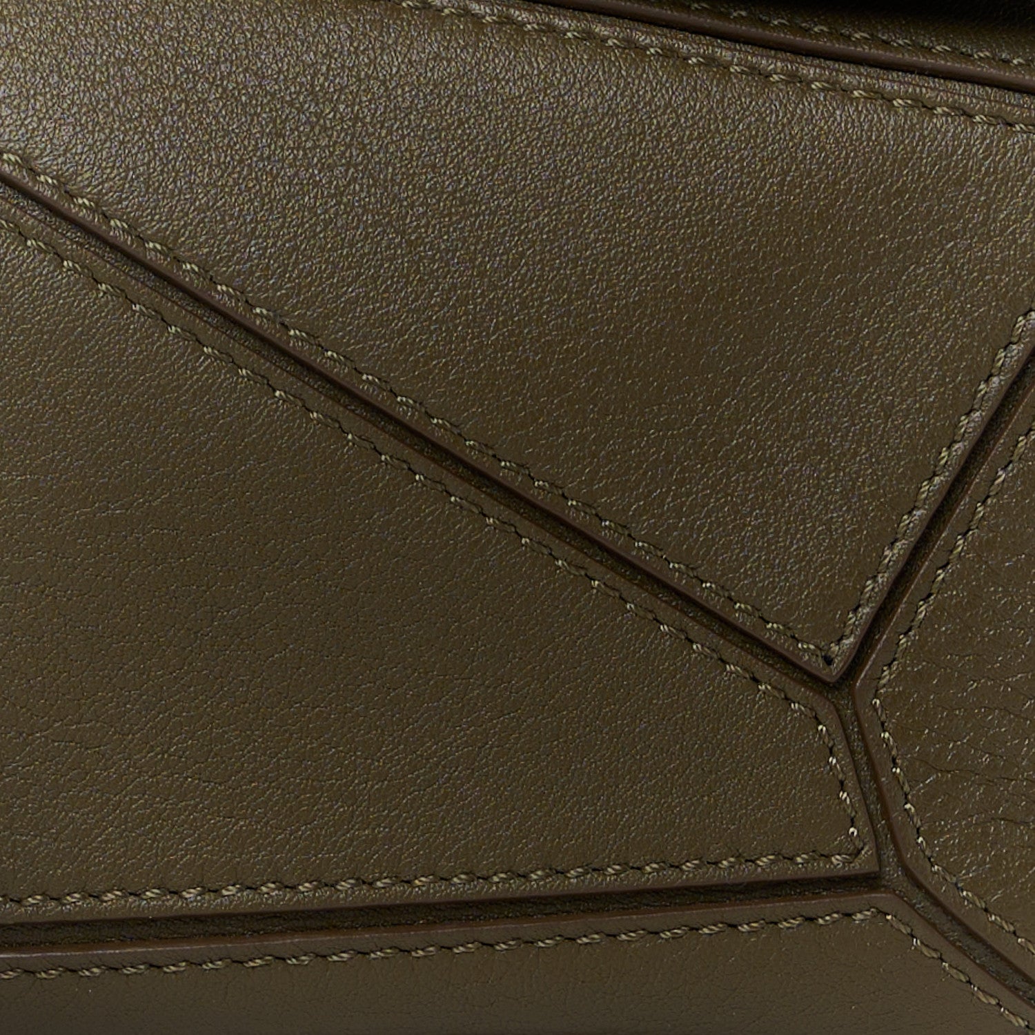 Loewe Calfskin Mini Puzzle Bag Khaki Green 8 of 10
