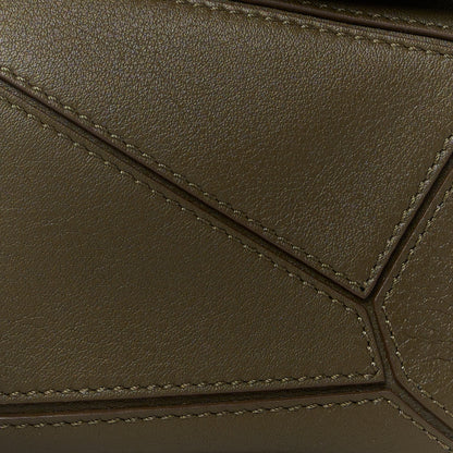 Loewe Calfskin Mini Puzzle Bag Khaki Green 8 of 10