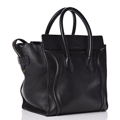 Celine Smooth Calfskin Mini Luggage Black 3 of 29