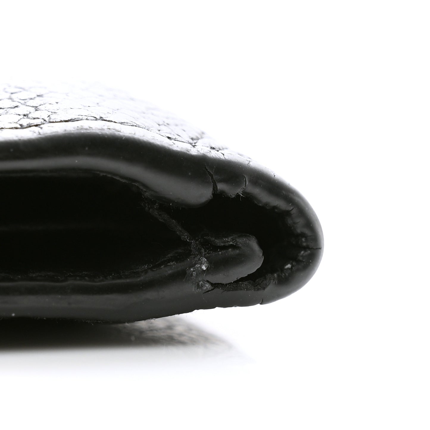 Vitello Micro Grain Card Holder Black