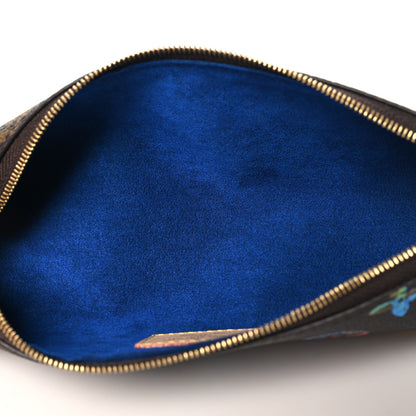 Louis Vuitton Monogram Art And Craft Elizabeth Pencil Pouch Multicolor 5 of 7