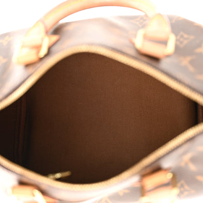 Louis Vuitton Monogram Speedy Bandouliere 25 5 of 13