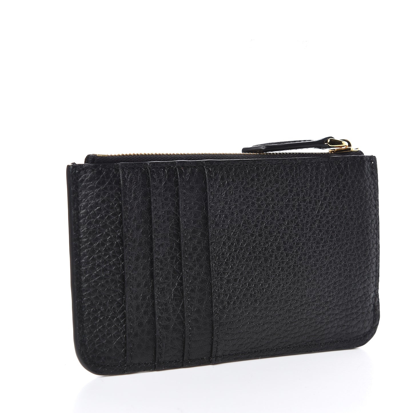 Cuoio Romano Vitello Grace Key Case Pouch Black Camelia