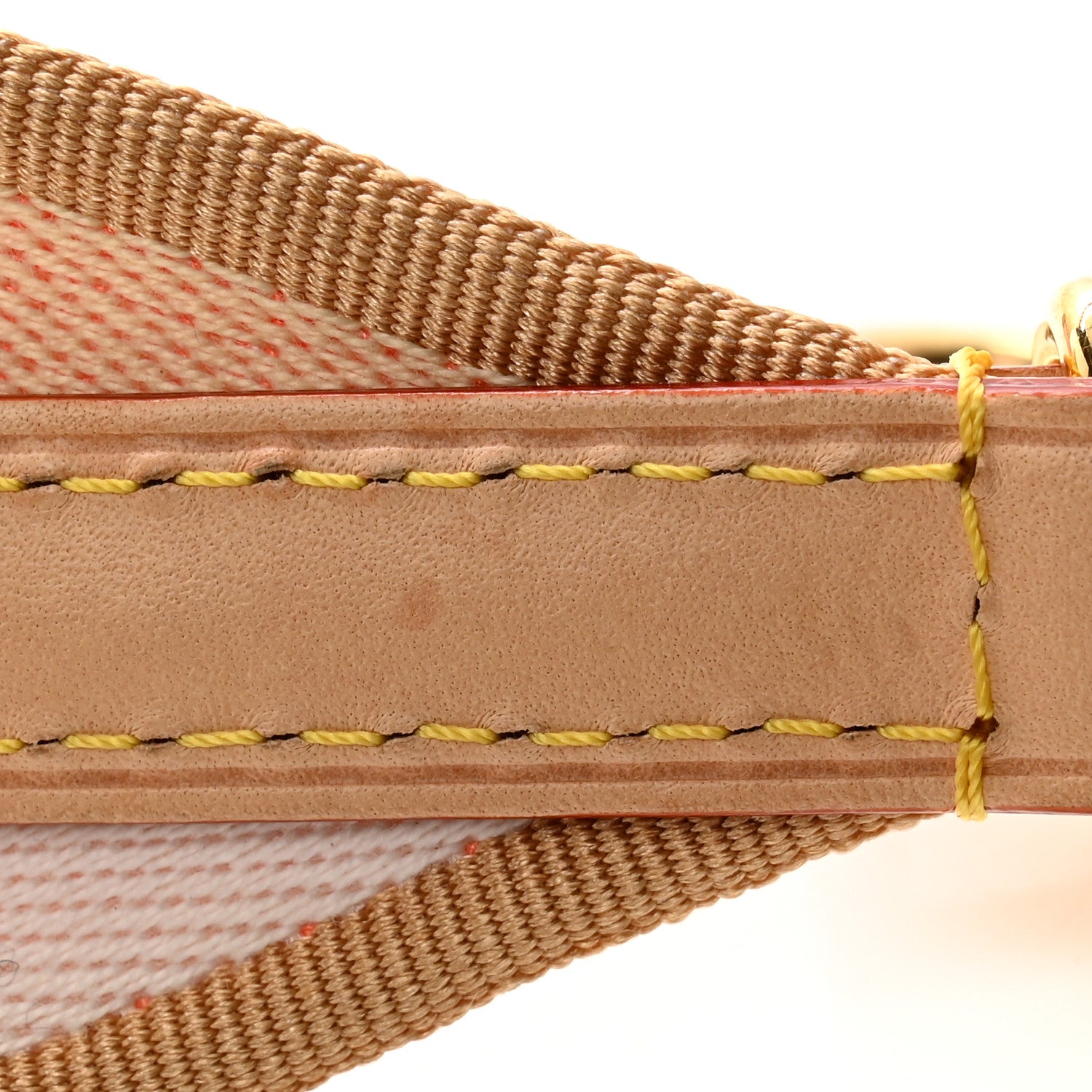 Louis Vuitton Jacquard Speedy Bandouliere 20 Shoulder Strap Pink Orange 4 of 4