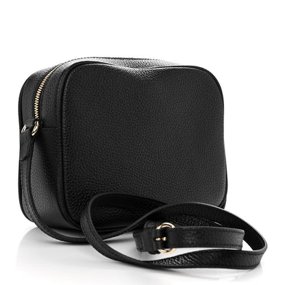 Gucci Pebbled Calfskin Small Soho Disco Bag Black 3 of 12