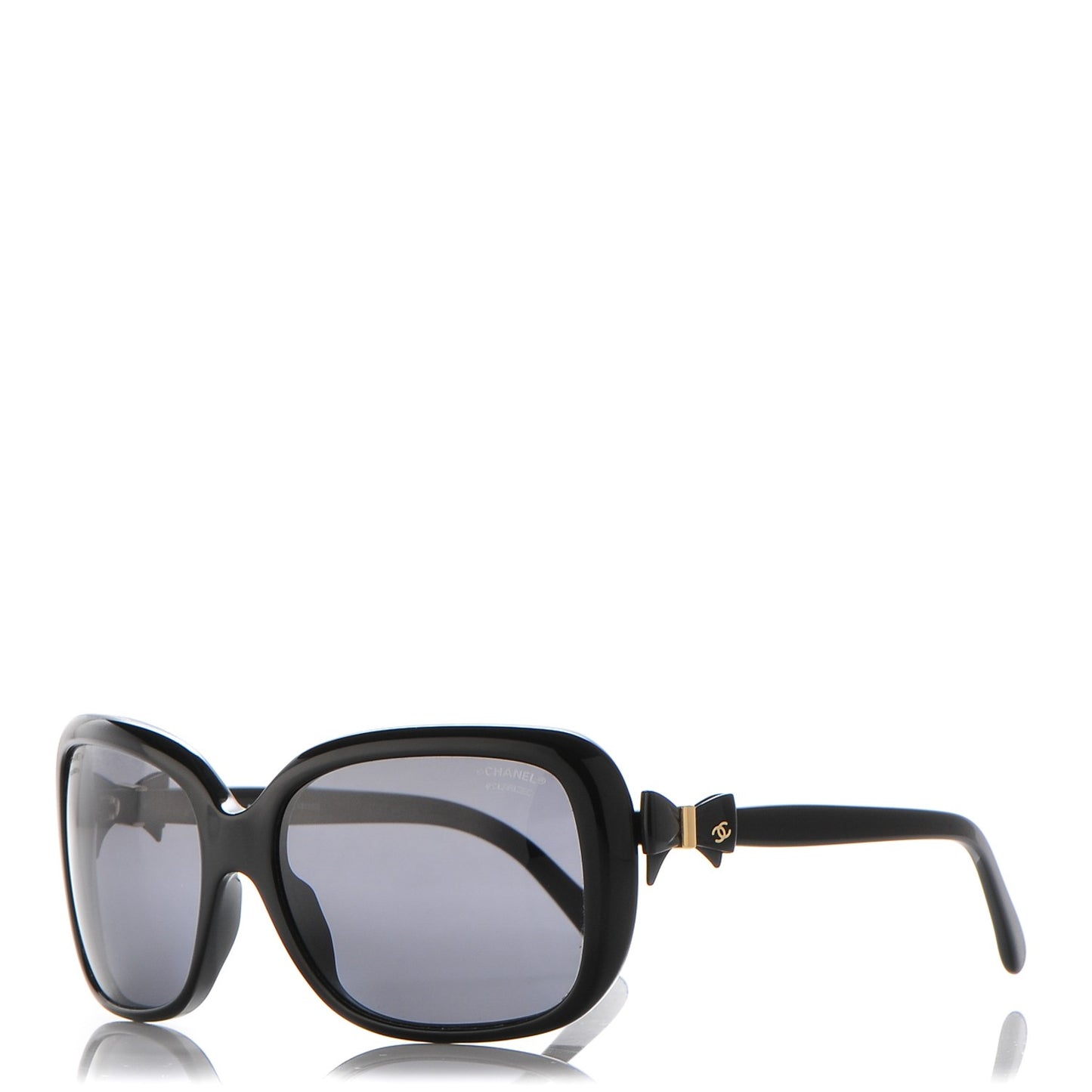 CC Bow Polarized Sunglasses 5171 Black
