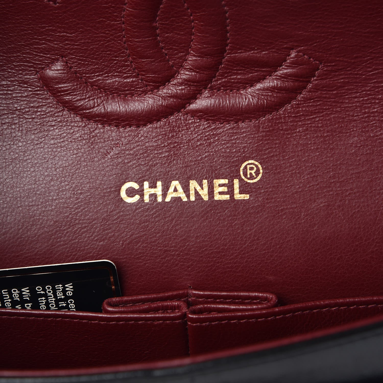 Chanel Lambskin Quilted Medium Double Flap Black 7 of 9