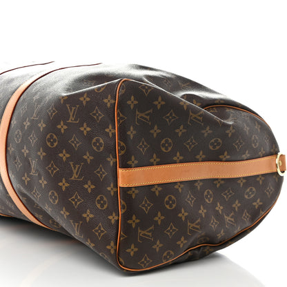 Louis Vuitton Monogram Keepall Bandouliere 60 9 of 10