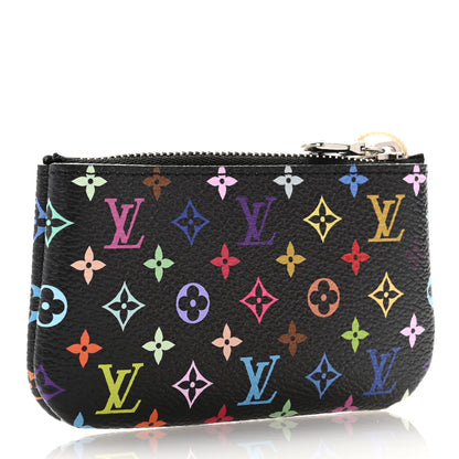 Louis Vuitton LV X TM Monogram Multicolor Key Pouch Black 3 of 8