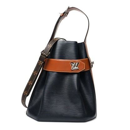 Louis Vuitton Epi Twist Bucket Black 3 of 13