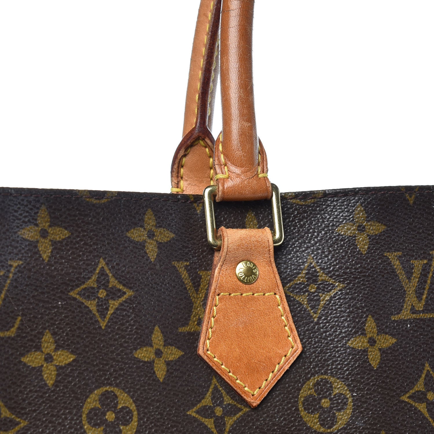 Louis Vuitton Monogram Sac Plat 11 of 17