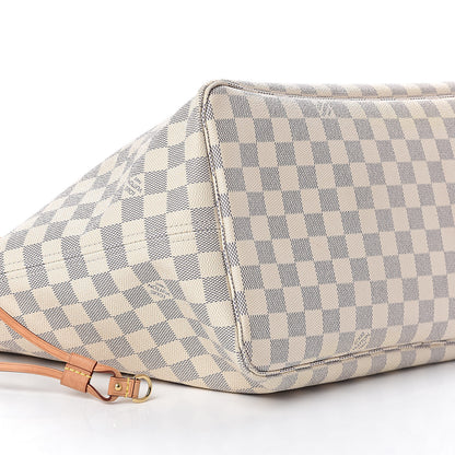Louis Vuitton Damier Azur Neo Neverfull GM Rose Ballerine 9 of 10