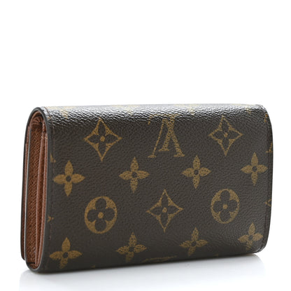 Louis Vuitton Monogram Porte-Monnaie Tresor Wallet 3 of 7