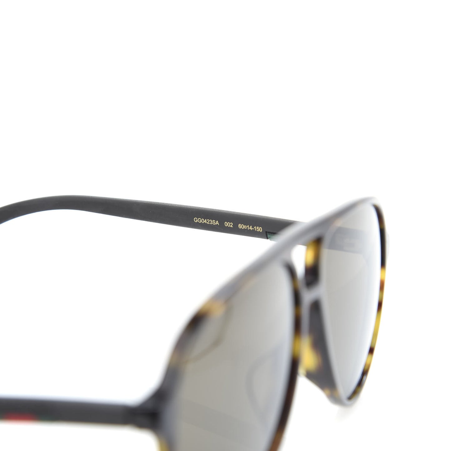 Web Aviator Sunglasses GG0423SA Tortoise