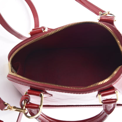 Louis Vuitton Vernis Alma BB Pomme D'Amour 5 of 11