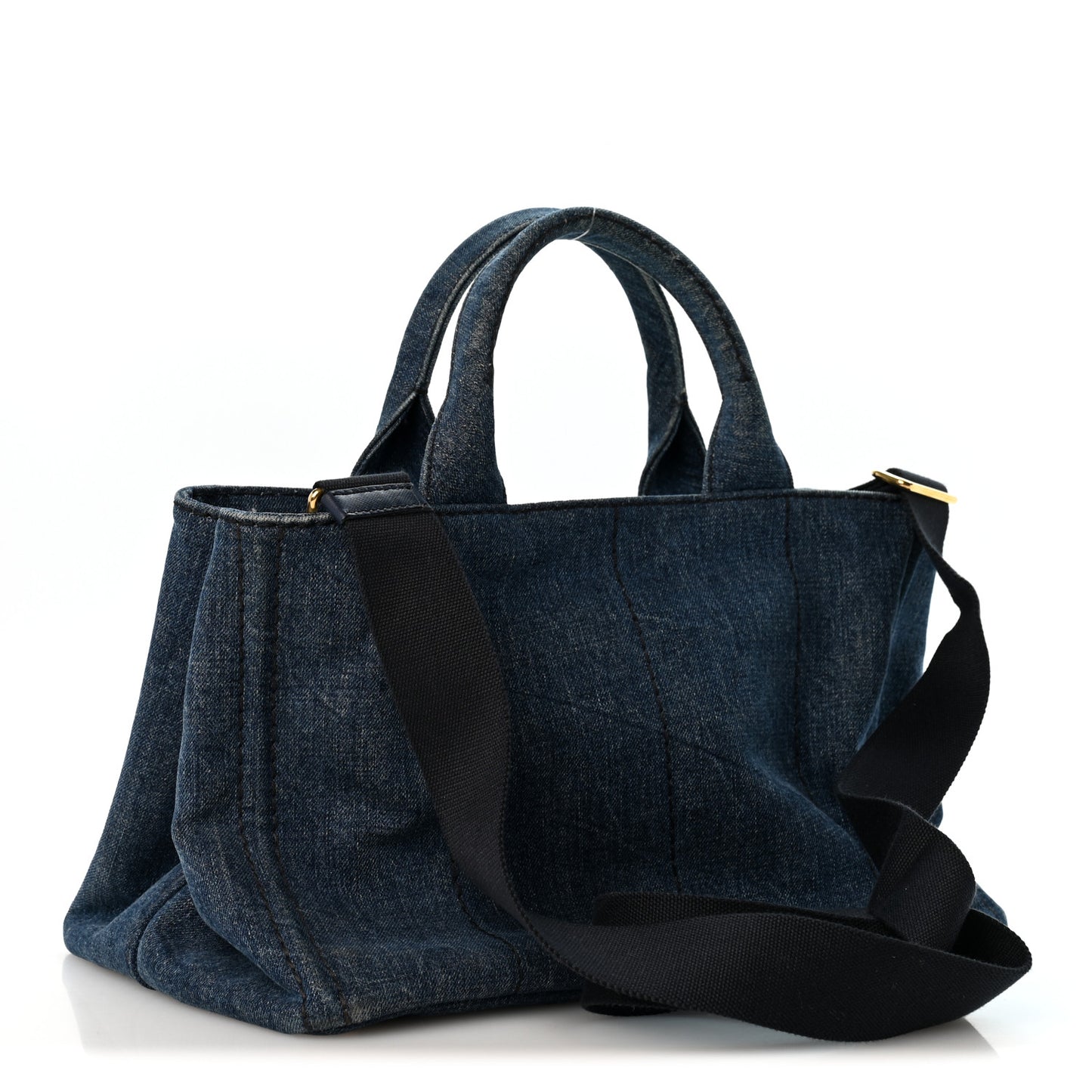 Denim Canapa Logo Tote Bleu