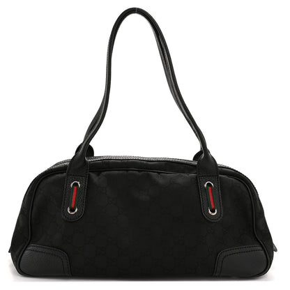 Gucci Canvas Monogram Web Princy Boston Black 1 of 12