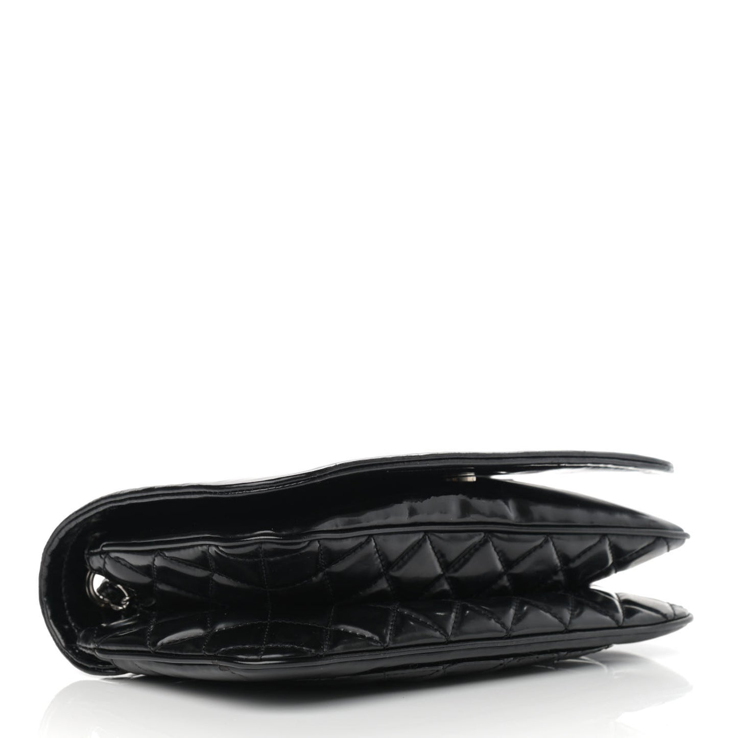 Vinyl Small Lipstick Flap Black